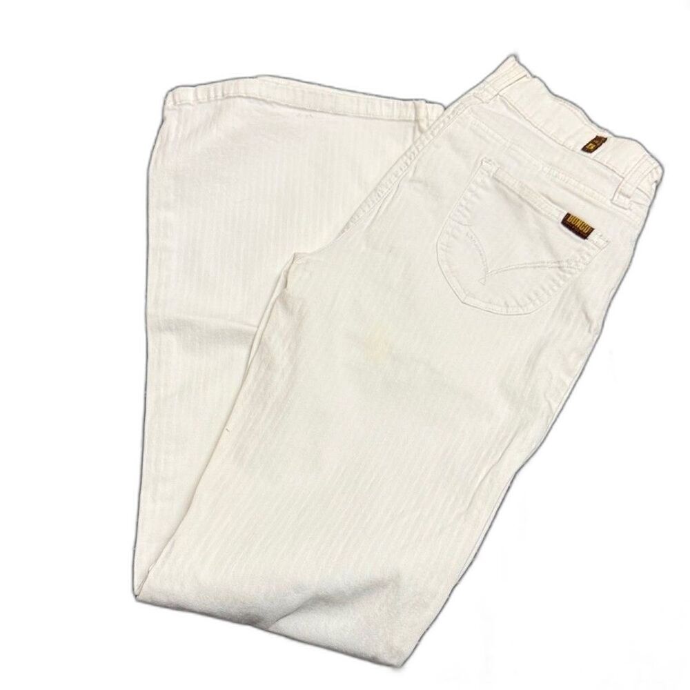 BONGO White Denim Jeans Vintage